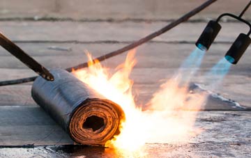 Podington asphalt flat roofing repairs