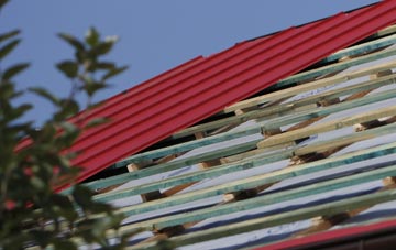 Podington corrugated roofing costs